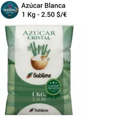 Azúcar Cristal 1Kg