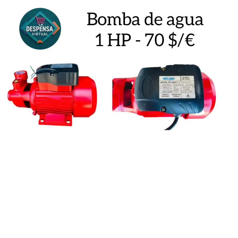 Bomba de agua 1HP