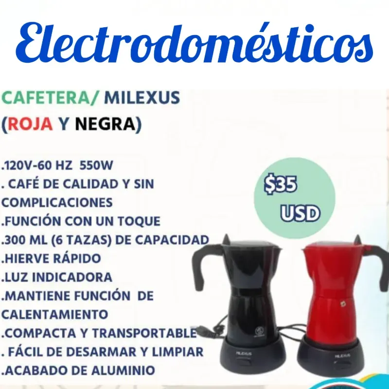 Cafetera Milexus 