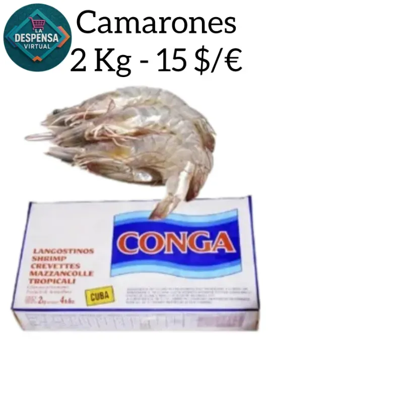 Caja de Camarones 2 Kg