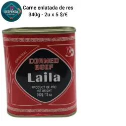 Carne enlatada de res 340g - 2u