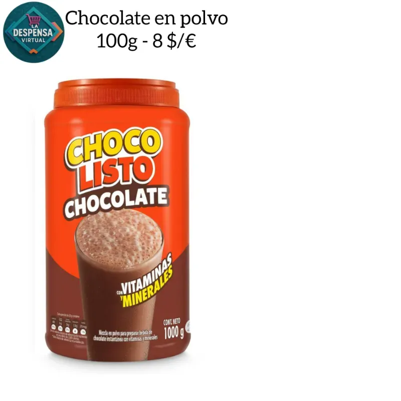 Chocolate en polvo 100g