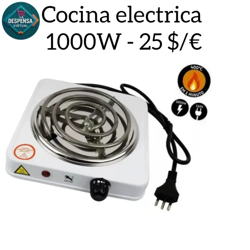 Cocina electrica 1000W