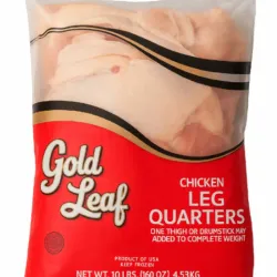 Cuartos traseros de pollo 10 Lb