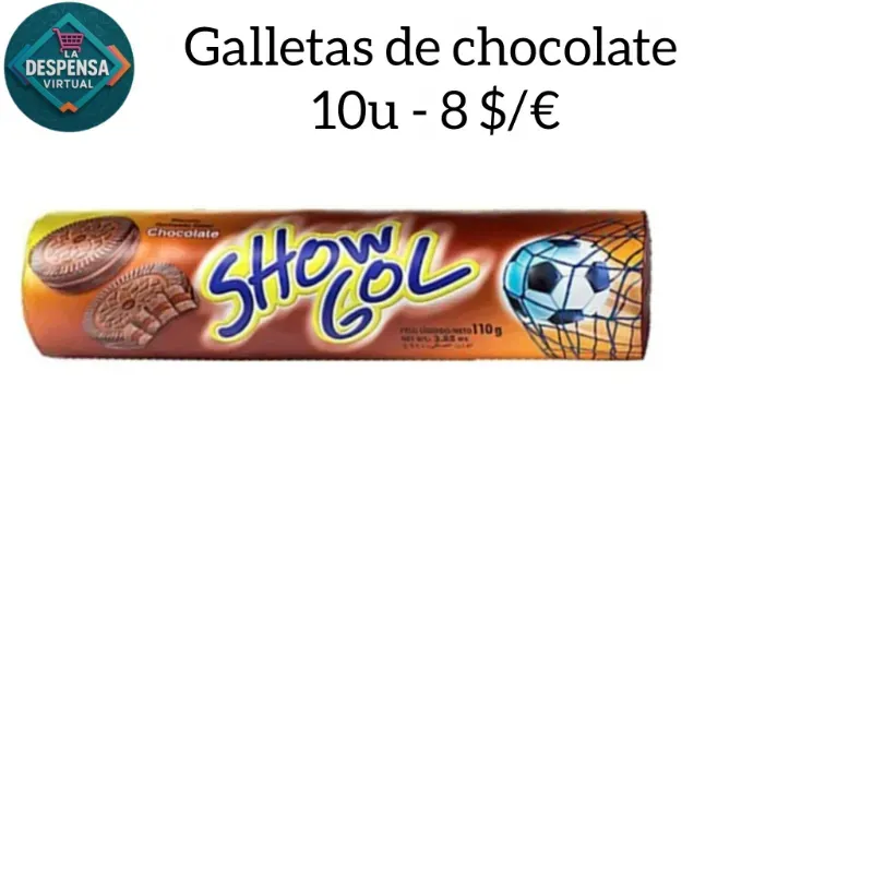 Galletas de chocolate 10u