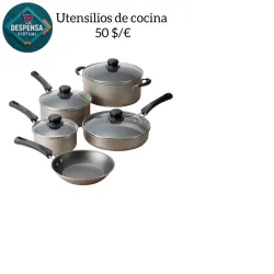 Juego de utensilios de cocina 