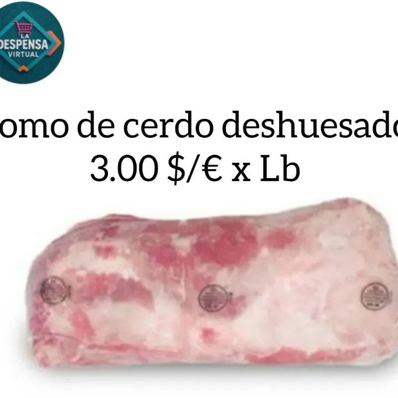 Lomo de cerdo deshuesado 