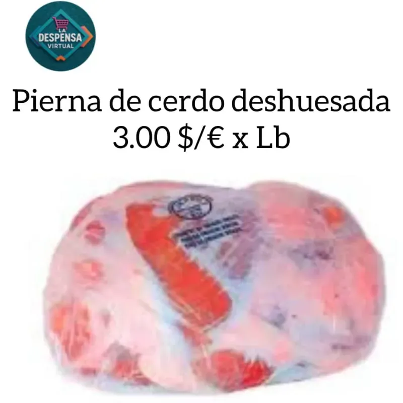 Pierna de cerdo deshuesada 