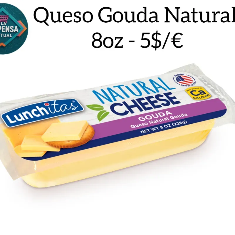 Queso Gouda Natural 8oz 
