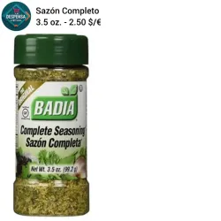Sazón Completo 3.5 oz.