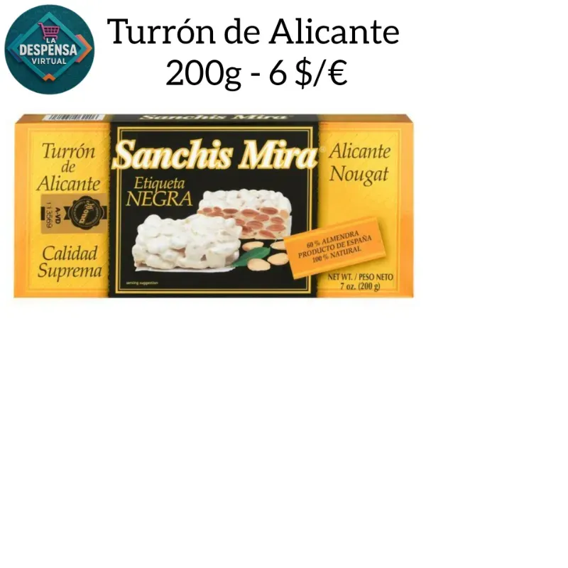 Turrón de Alicante 200g