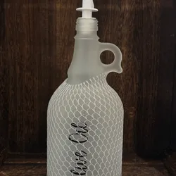Aceitera/ Vinagrer. Envase para la cocina 