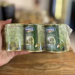 Aceituna verde rellenas de anchoa pack 3