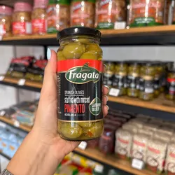 Aceitunas verdes rellenas con pimiento FRAGATA