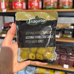 Aceitunas verdes sin hueso bolsa