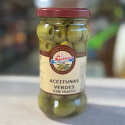 Aceitunas verdes sin hueso EL CABILDO 