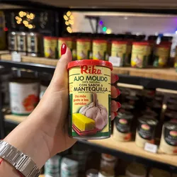 Ajo molido con mantequilla 