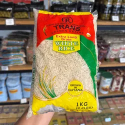 Arroz grano largo 1 kg TRANS