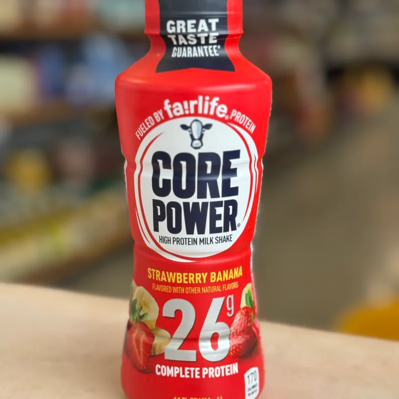 Batido de proteína 26 g fresa y plátano 