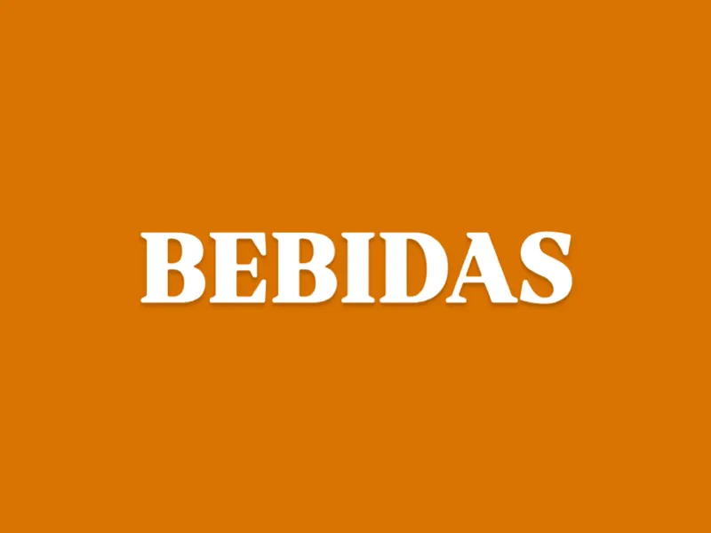 BEBIDAS