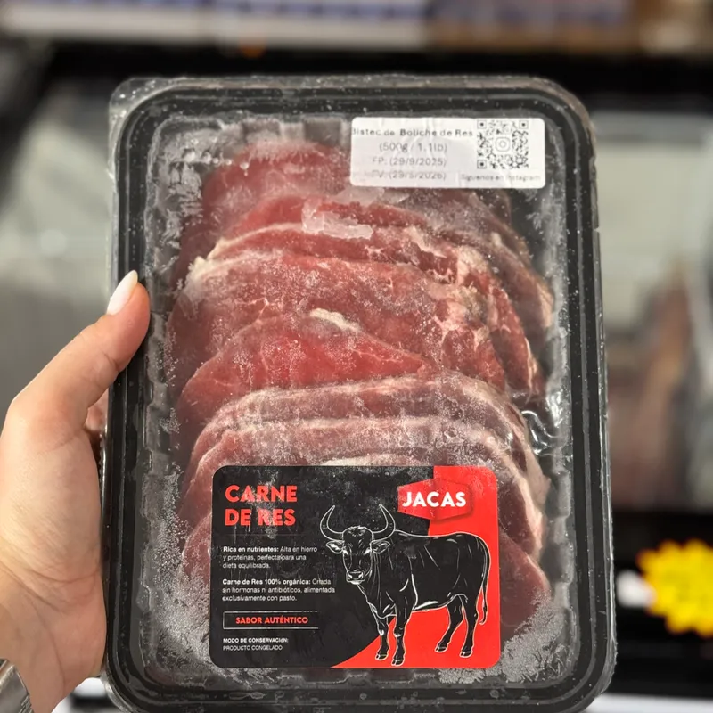 Bistec de boliche de res