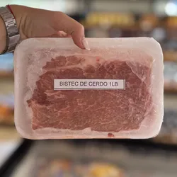 Bistec de cerdo 1 lb