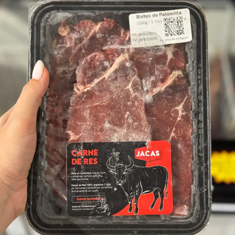 Bistec de palomilla de Res