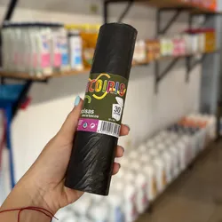 Bolsas de basura negra 25 unidades/ medidas 52x55