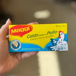 Caldo de pollo 60 la u