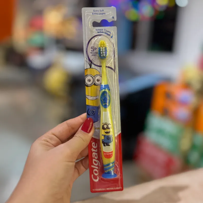 Cepillo de dientes temática minion 