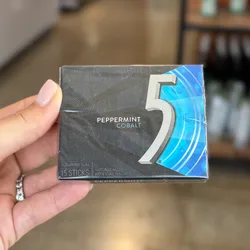 Chicle 5 peppermint cobalt