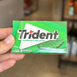 Chicle trident spearmint