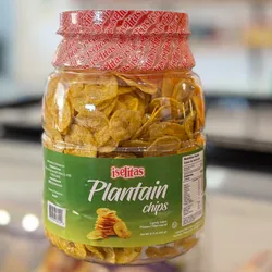 Chips de plátano verde