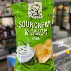 Chips sabor crema agria