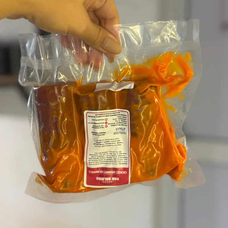 Chorizo ahumado en manteca 