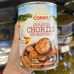 Chorizo en Manteca
