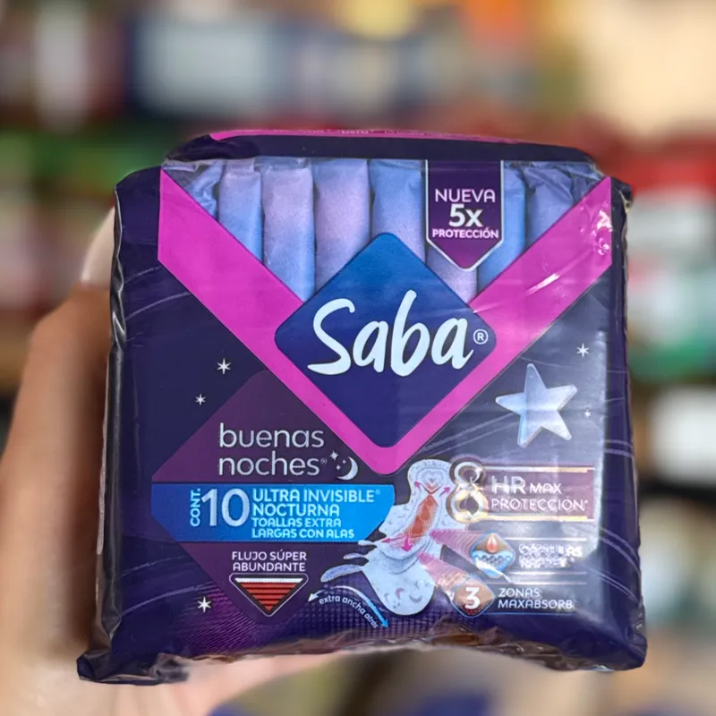 Compresas con alas extra largas 