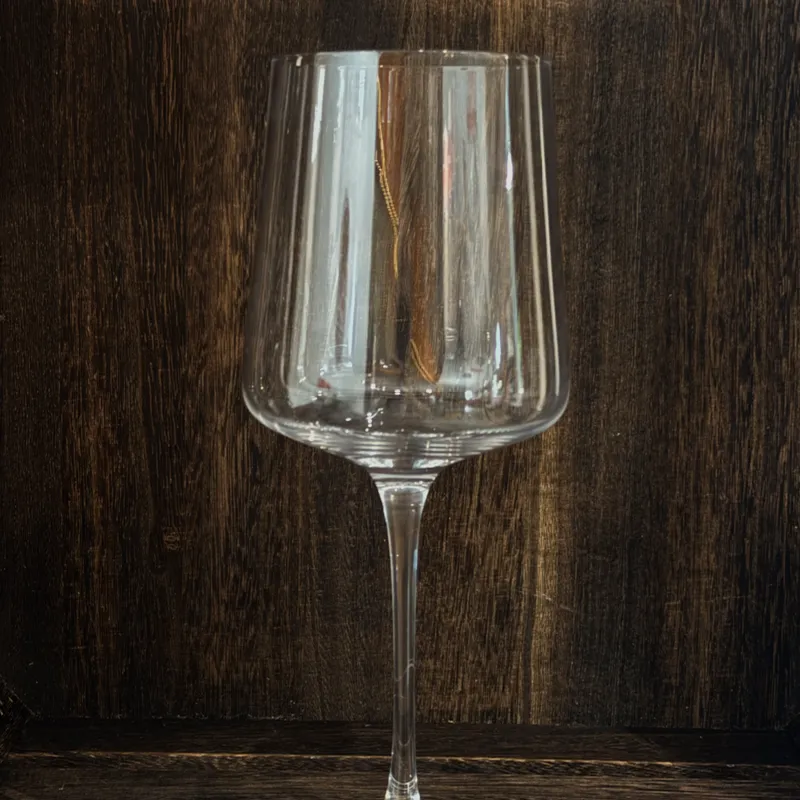 Copa de vino de cristal 