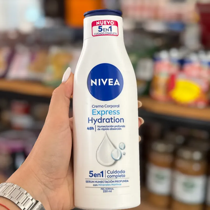 Crema hidratante NIVEA hidratación exprés 