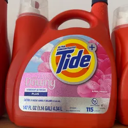 Detergente de lavar líquido TIDE +DOWNY