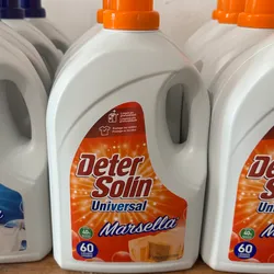 Detergente de ropa de jabón de Marsella 60 servicios
