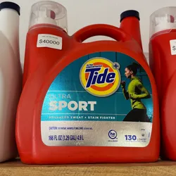 Detergente líquido de lavar TIDE Sport 4.9L