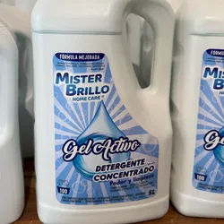 Detergente líquido de ropa Mister brillo 5L
