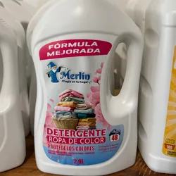 Detergente para ropa de color 2.9 lt Merlin