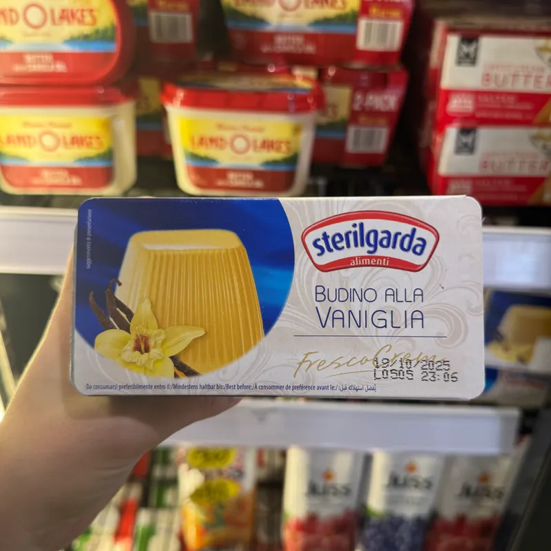 Dúo de pudín de vainilla 