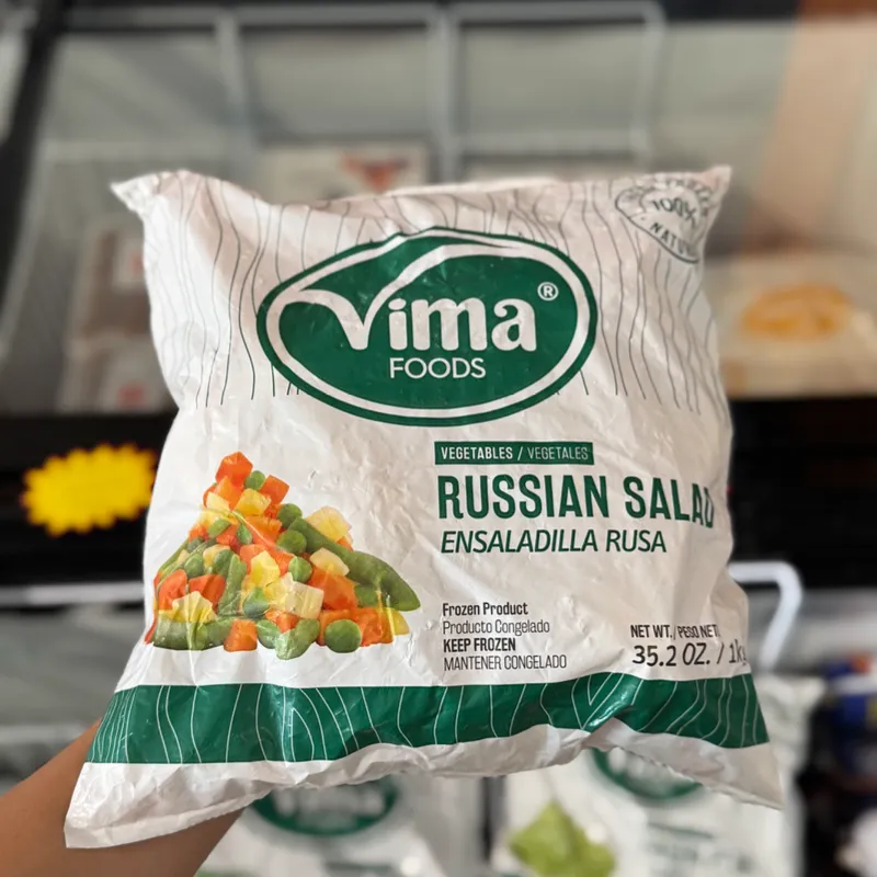 Ensaladilla rusa / macedonia de verduras 