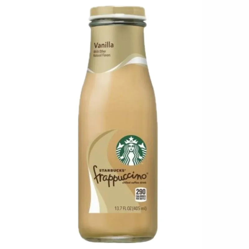 Frappuccino sabor vainilla Starbucks 
