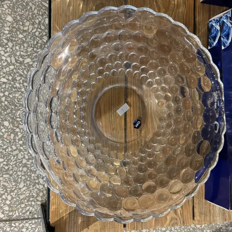 Fuente de cristal grande 