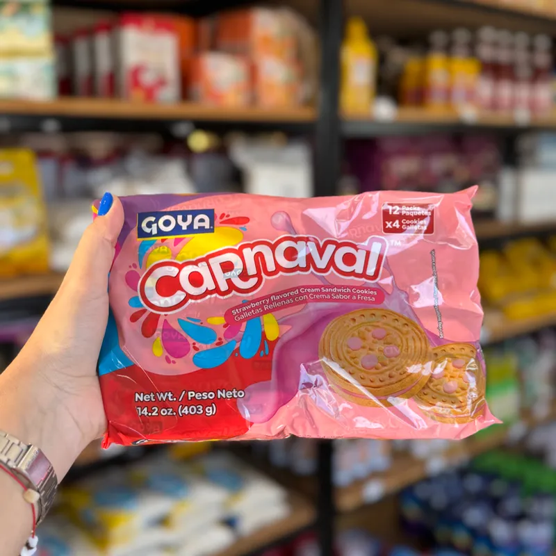 Galletas CARNAVAL de fresa 