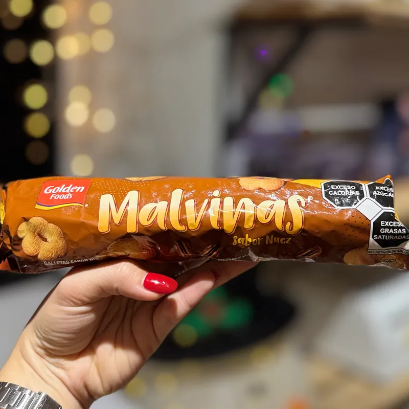 Galletas Malvinas sabor nuez 
